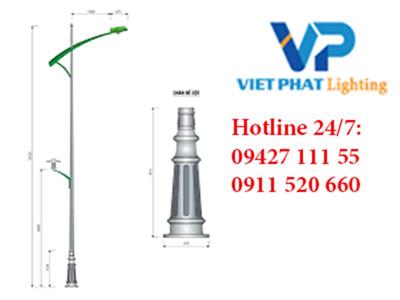 Cột thép đế gang - Việt Phát Lighting - Công Ty TNHH Sản Xuất Và Đầu Tư Thương Mại Việt Phát